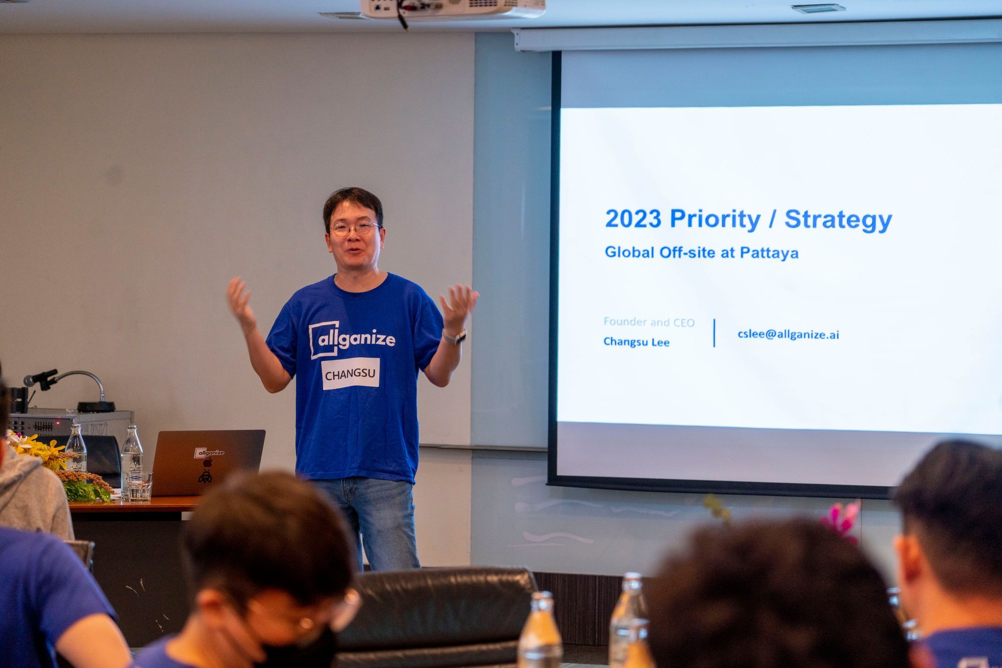 Allganize's First global off-site, 5-day event in Pattaya, Thailand